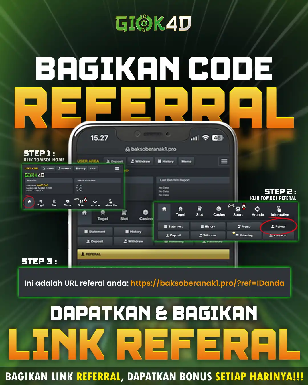 Kapan Lagi Dapat Bonus Cuma Login di DEMO OLIMPUS?